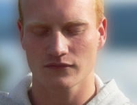 Lasse meditating 200