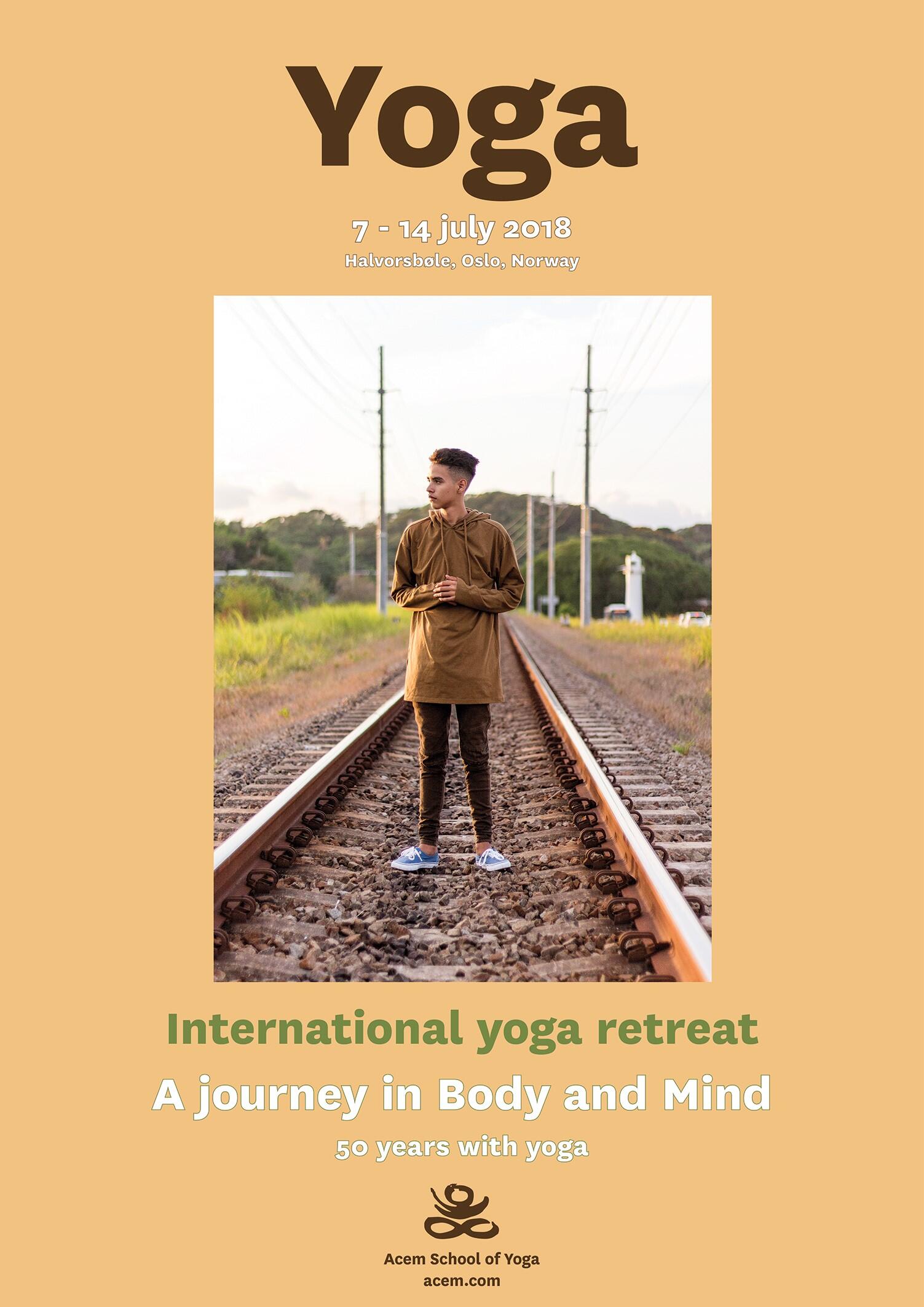 International One Week Yoga Retreat July 7 to 14, 2018